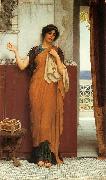 John William Godward Idle Thoughts oil painting reproduction